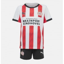 PSV Eindhoven Hemmaställ Barn 2025-26 Korta ärmar (+ Korta byxor)